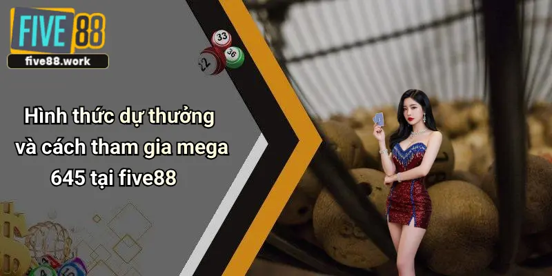 Hình thức dự thưởng và cách tham gia mega 645 tại five88