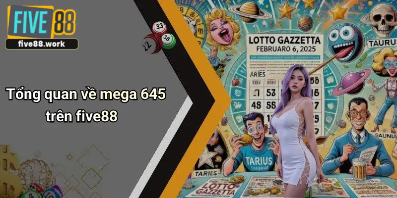 Tổng quan về mega 645 trên five88