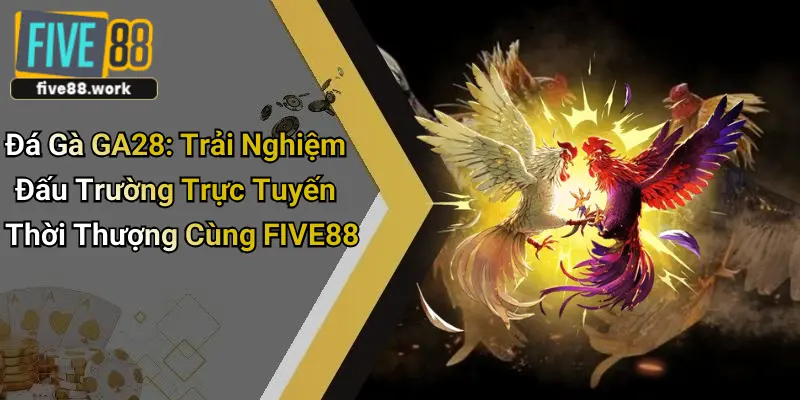 Đá Gà GA28: Trải Nghiệm Đấu Trường Trực Tuyến Thời Thượng Cùng FIVE88